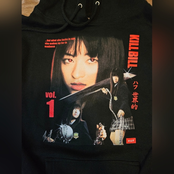 Huff Kill Bill Gogo Yubari Hoodie - Picture 2 of 4